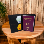 Minimalist Dikiş Detaylı Deri Pasaportluk - Görsel 2